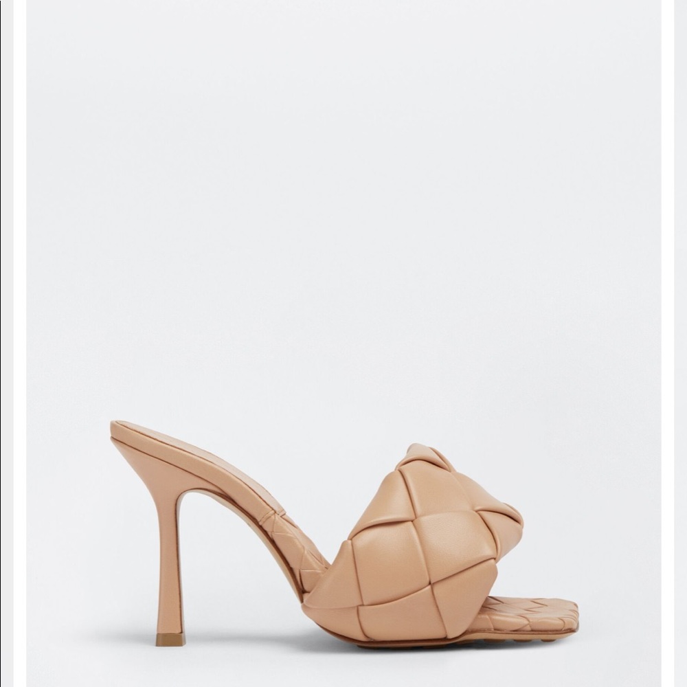 Bottega Veneta Mule Leather Slides
